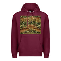 Burgundy camo leopard and glitter tumbler Premium Hoodie - Jasminsmagicworld