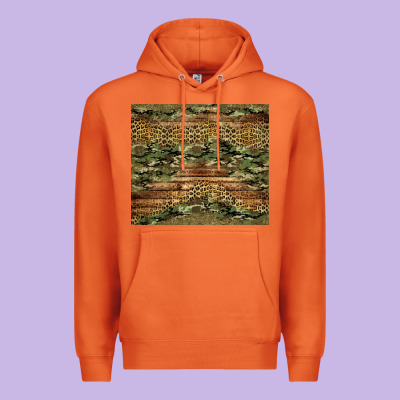 Camo Leopard And Glitter Tumbler Premium Hoodie Designed By Jasminsmagicworld