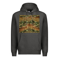 Charcoal Heather camo leopard and glitter tumbler Premium Hoodie - Jasminsmagicworld