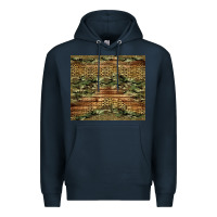 Navy camo leopard and glitter tumbler Premium Hoodie - Jasminsmagicworld