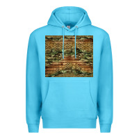 Ocean Blue camo leopard and glitter tumbler Premium Hoodie - Jasminsmagicworld