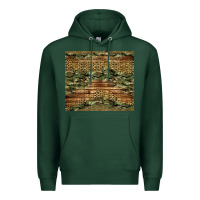 Sports Green camo leopard and glitter tumbler Premium Hoodie - Jasminsmagicworld