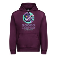 Mauve Wine 20000 leagues under the sea   movie Urban Hoodie - DesigneFamous