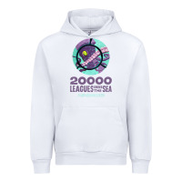 White 20000 leagues under the sea   movie Urban Hoodie - DesigneFamous