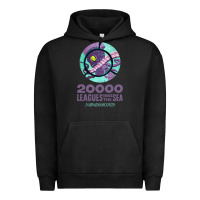 Pigment Black 20000 leagues under the sea   movie Urban Hoodie - DesigneFamous