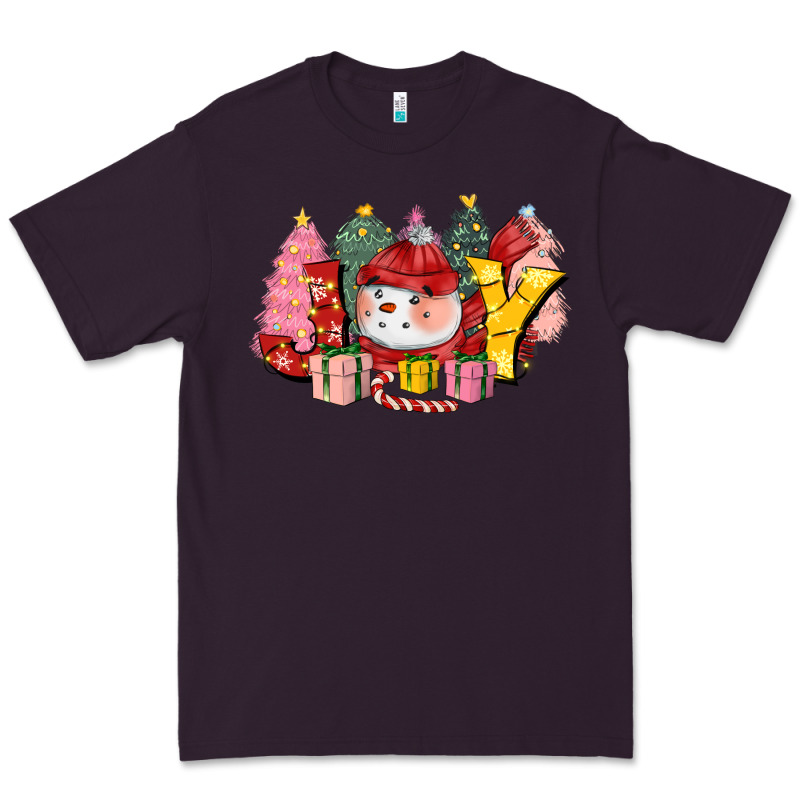 Joy Snowman Premium Tee by CowGirlArtShop | Teevron
