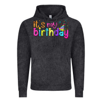 Vintage Black it's my birthday Vintage Hoodie - BundleAndBundleShop