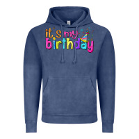 Vintage Denim it's my birthday Vintage Hoodie - BundleAndBundleShop