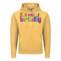 Vintage Mustard it's my birthday Vintage Hoodie - BundleAndBundleShop