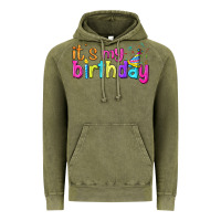 Vintage Olive it's my birthday Vintage Hoodie - BundleAndBundleShop