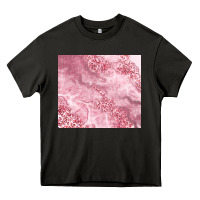 Asphalt glitter pink agate Heavy Core Tee - TumblerDesignByShophia