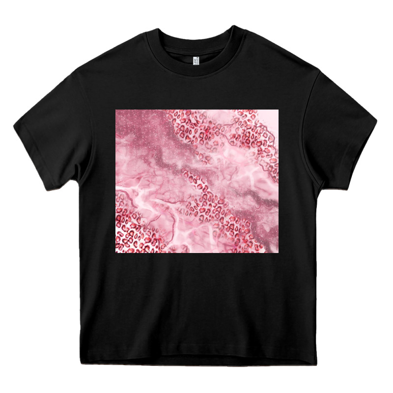 Glitter Pink Agate Heavy Core Tee by TumblerDesignByShophia | Teevron