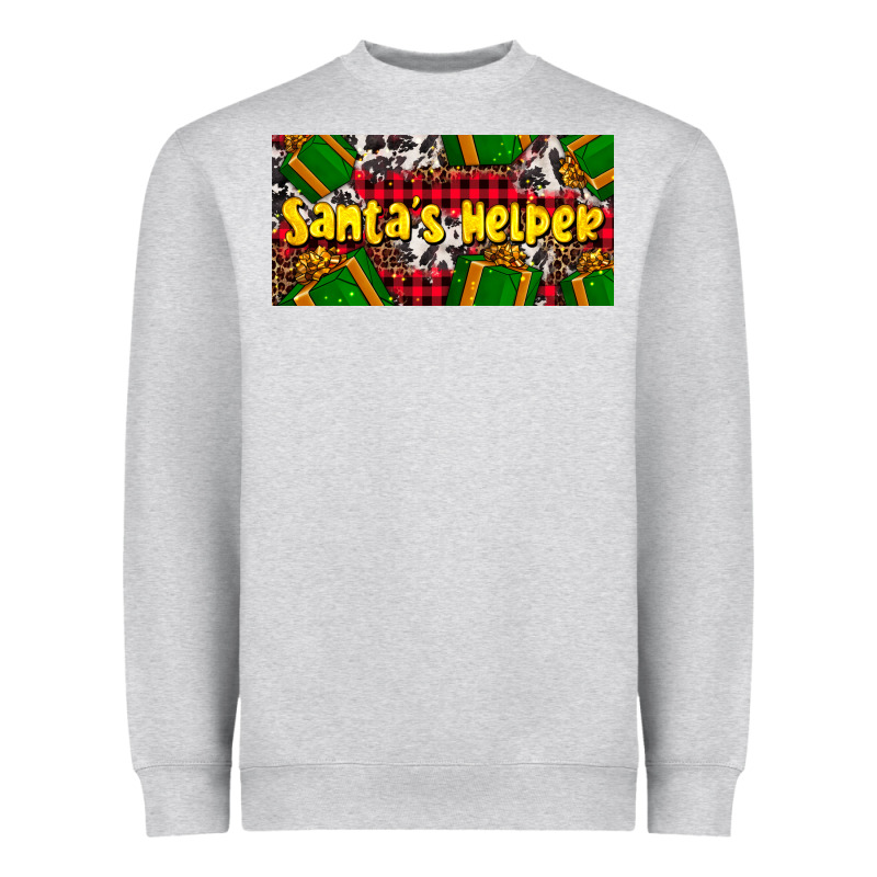 Santa's Helper With Gifts Heavyweight Sweatshirt by AdoDesignShop | Teevron
