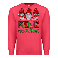 Cardinal feliz navidad gnomies Premium Sweatshirt - JahusDesignShop