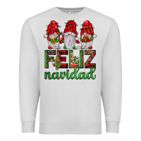 Dove Grey feliz navidad gnomies Premium Sweatshirt - JahusDesignShop