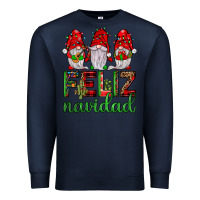 Navy feliz navidad gnomies Premium Sweatshirt - JahusDesignShop