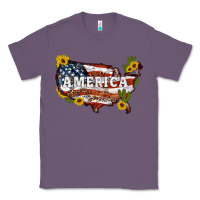 Lavender usa map Classic Tee - Artiststas