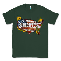 Sports Green usa map Classic Tee - Artiststas
