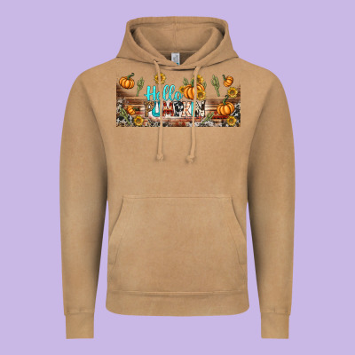 Hello Pumpkin Libbey Glass Vintage Hoodie Designed By Bundleandbundleshop