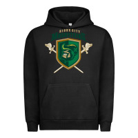 Pigment Black sioux city musketeers Urban Hoodie - DesigneFamous