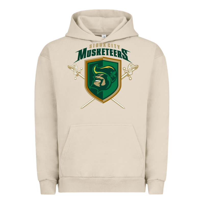 Sioux City Musketeers Urban Hoodie by DesigneFamous | Teevron