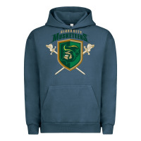 Pigment Midnight Navy sioux city musketeers Urban Hoodie - DesigneFamous