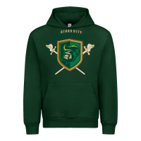 Forest Green sioux city musketeers Urban Hoodie - DesigneFamous