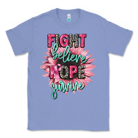 Colony Blue fight believe hope survive cancer awareness Classic Tee - CowGirlArtShop