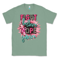 Sage fight believe hope survive cancer awareness Classic Tee - CowGirlArtShop