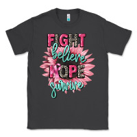 Smoke fight believe hope survive cancer awareness Classic Tee - CowGirlArtShop