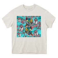 Cream fish lures Heavy Core Tee - TumblerDesignByShophia
