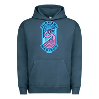Pigment Midnight Navy madison fc art Urban Hoodie - DesigneFamous