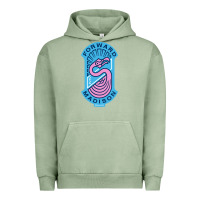 Pigment Oil Green madison fc art Urban Hoodie - DesigneFamous