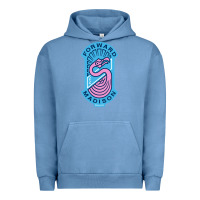 Pigment Pebble Blue madison fc art Urban Hoodie - DesigneFamous