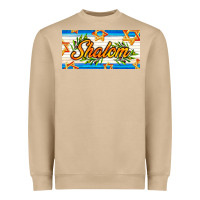 Mushroom shalom with olive branch Heavyweight Sweatshirt - AdoDesignShop