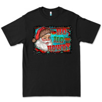 Black ho ho howdy with santa Premium Tee - RanaPortraitStore