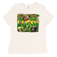 Bone All you need is coffee and lucky St. Patrick's Ladies Tee - HowdyJamesFarm