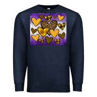 Navy lakers hearts Premium Sweatshirt - JahusDesignShop