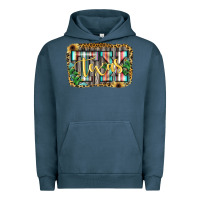 Pigment Midnight Navy Tx Texas Urban Hoodie - JahusDesignShop