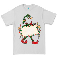 Dove Grey customize christmas elf Premium Tee - CowGirlArtShop