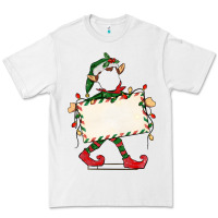 White customize christmas elf Premium Tee - CowGirlArtShop