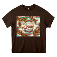 Chocolate Brown support local business Heavy Core Tee - TumblerDesignByShophia