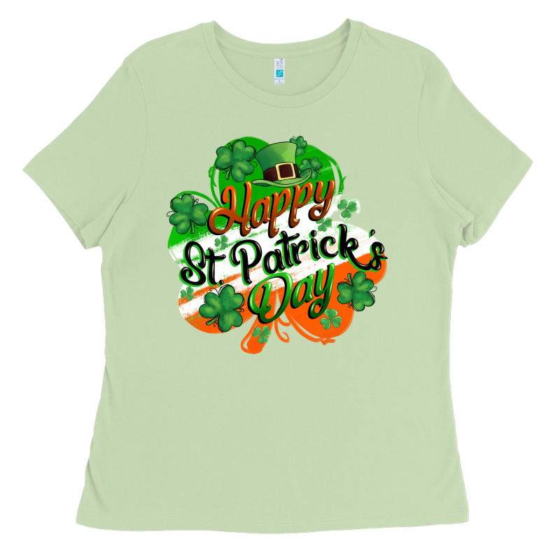 Happy St. Patrick's Day Ladies Tee by CowGirlArtShop | Teevron