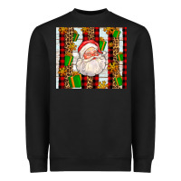 Black santa with gifts Heavyweight Sweatshirt - AdoDesignShop