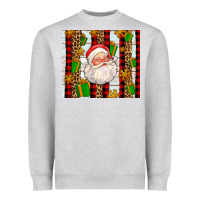 Santa With Gifts Heavyweight Sweatshirt | Teevron