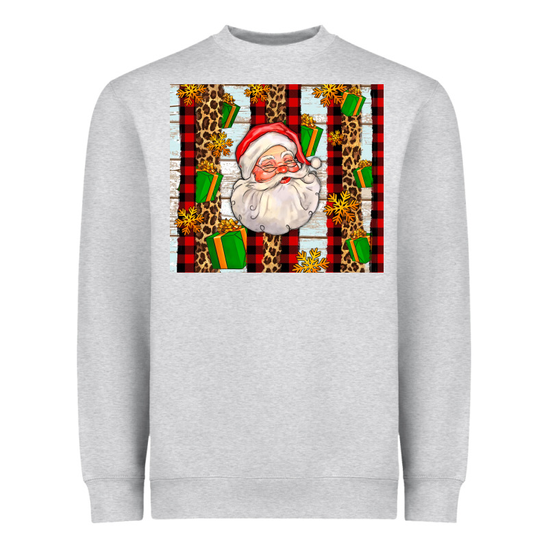 Santa With Gifts Heavyweight Sweatshirt by AdoDesignShop | Teevron