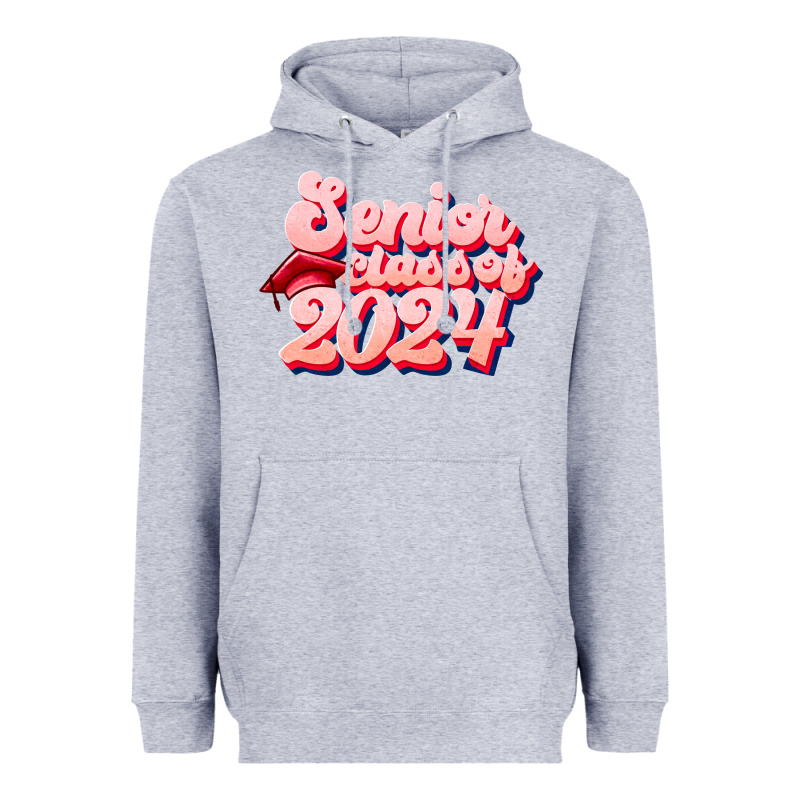 Senior Class Of 2024 Heavyweight Hoodie by JahusDesignShop | Teevron