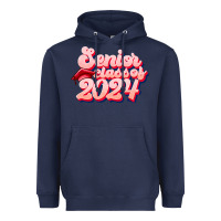 Navy senior class of 2024 Heavyweight Hoodie - JahusDesignShop