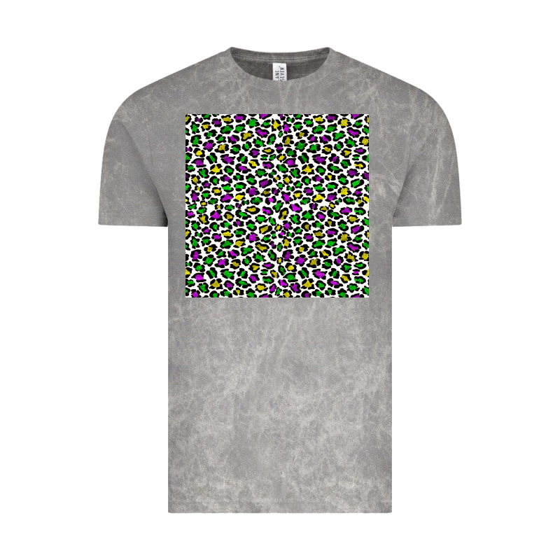 Mardi Gras Leopard  Seamless Pattern Vintage Tee by FaDigitalArtStudio | Teevron