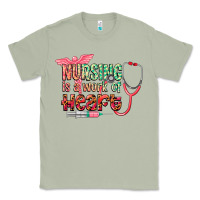 Matcha Nursing is a work of heart Classic Tee - CowGirlArtShop